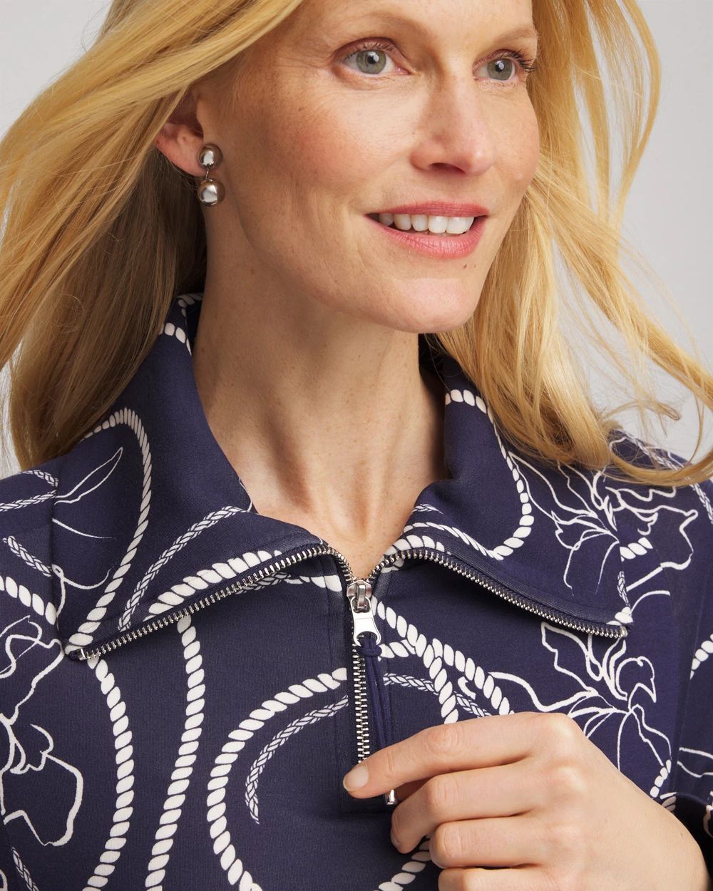 Zenergy® Soft Melody Half-Zip Top | Chico's